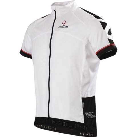 Nalini Uni TI fietsshirt korte mouwen wit - S