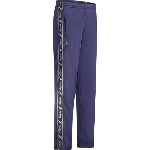 Australian broek met zwarte bies Cosmo blue en 2 ritsen maat XXL/54