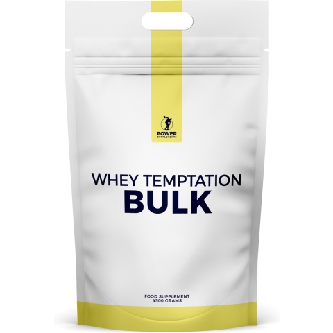 Power Supplements - Whey Temptation BULK (concentraat) - 4,5kg - Hazelnut Heaven