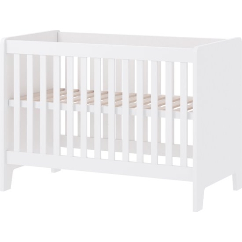 Cabino Babybed / Ledikant Mila verstelbare bodem 60x120 cm - Wit