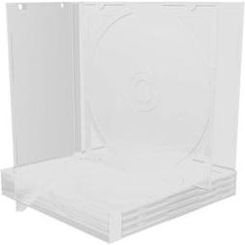 MediaRange | CD Jewelcase | 10.4mm | 2 Disc | Transparant | 100 Stuks
