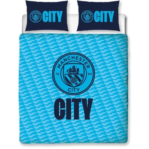 Manchester City Dekbedovertrek Tweepersoons 200x200cm Polykatoen