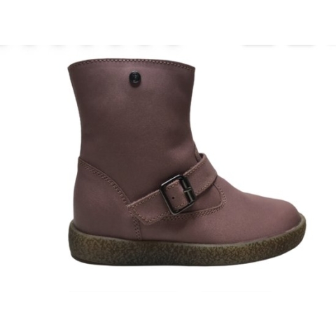 Falcotto gespje rits lederen laarsje casper oud roze mt 23
