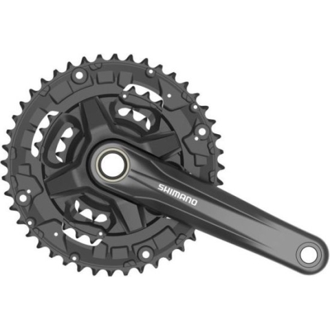 Crankstel 3 x 9 speed Shimano MTB/Trekking FC-MT210 175/44-32-22T Hollowtech 2 - zwart