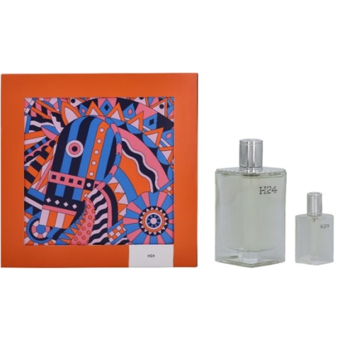Hermès H24 Giftset - 100 ml eau de toilette spray + 12,5 ml eau de toilette tasspray - cadeauset voor heren
