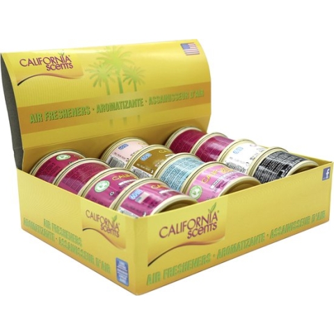 California Scents Luchtverfrisser Mixed box 12 Stuks