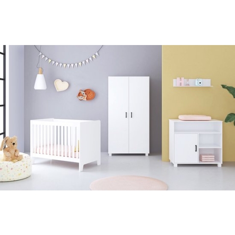 Cabino Babykamer Mila Wit 3 Delig
