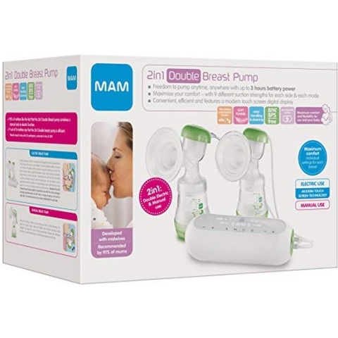 MAM 2-in-1 Dubbele Elektrische Borstkolf