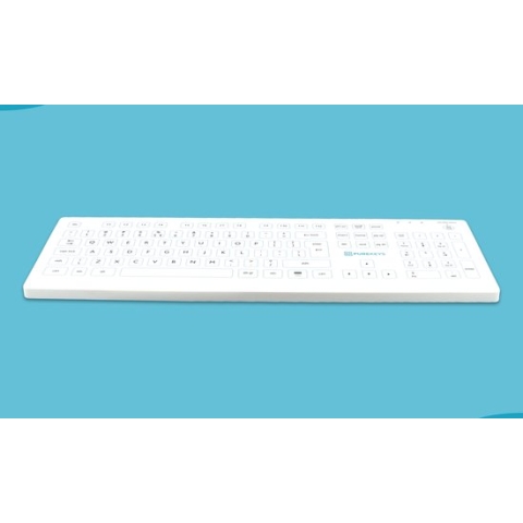 Purekeys full size bedraad hygiënisch medisch toetsenbord