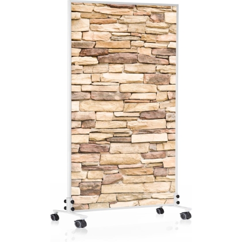 Infrarood verwarmingspaneel vrijstaand | Infrarood verwarming verplaatsbaar met afbeelding Stand 15 | 450W | |Inoverhome B.V.