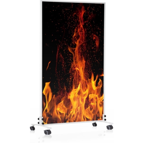 Infrarood verwarmingspaneel vrijstaand | Infrarood verwarming verplaatsbaar met afbeelding Stand 07 | 800W | |Inoverhome B.V.