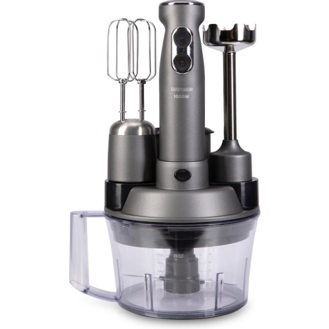Goldmaster ELENAMAX - GM 7239AN - Staafmixer - Keukenmachine - Keukenrobot - Blender - Antraciet