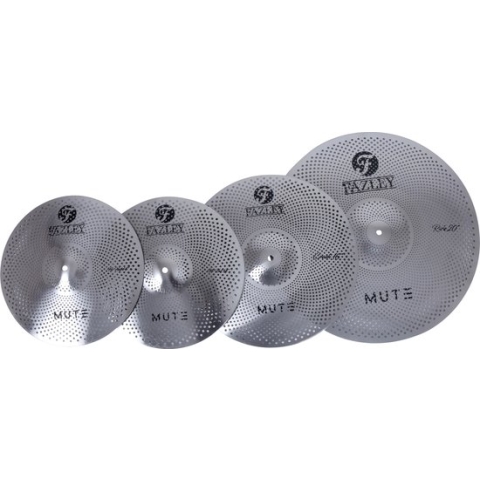 Fazley CYM-Mute-S Low Noise bekkenset zilver 14-16-20