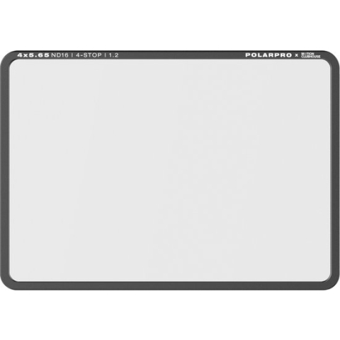 PolarPro - ND16 - 4x5,65 Filter - Volledig Ingekapselde Filters - 4-stops Neutrale Dichtheid - Aluminium Frame - 100% Zichtbare Filteretsen - Vingerafdrukvrije Verwerking - Verbeterde Kleurnauwkeurigheid