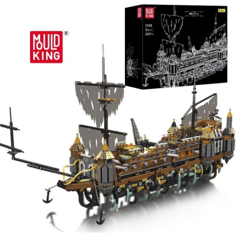Mould King 13188 Spookschip "Silent Mary" - Bouwset - Bouwpakket
