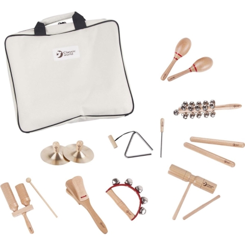 CLASSIC WORLD EDU Muziekinstrumentenset 9 Accessoires