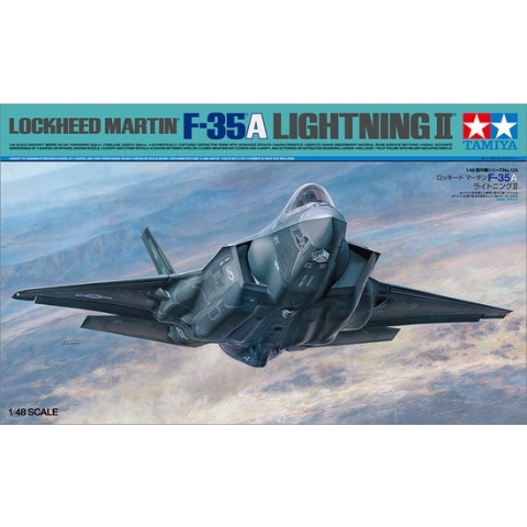 1:48 Tamiya 61124 Lockheed Martin F-35A Lightning II Plastic Modelbouwpakket