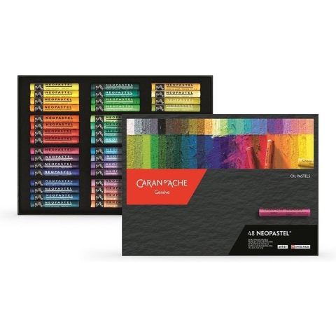 METALEN DOOS 48 NEOPASTEL CARAN D'ACHE