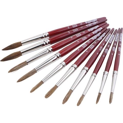 Creotime Aquarelpenselen 10 stuks