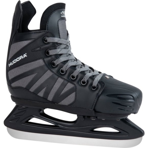 Hudora  Power Play IJshockeyschaatsen Zwart, Maat 28-31