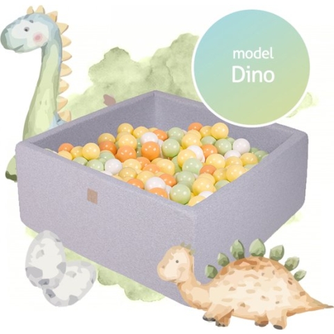 BESTSELLER 90x90x40 incl. 300 ballen - Dino Set
