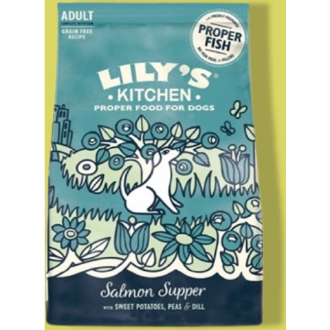 Lily's Kitchen Salmon Supper Salmon / Sweet Potato / Peas / Dill