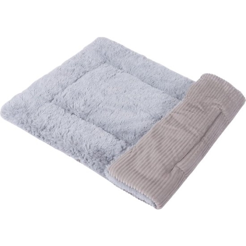 Luxe Hondenkussen met Zacht Deken - Comfortabel en Ergonomisch - Geschikt voor Alle Hondenrassen - Duurzaam Textiel - Inclusief Warm Dekentje voor Extra Comfort - Eenvoudig te Reinigen en Onderhouden - Neutraal Design voor Elk Interieur