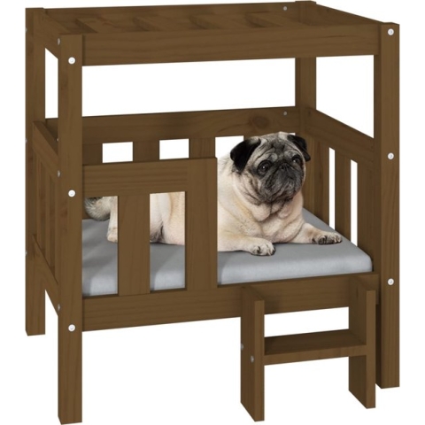 vidaXL-Hondenmand-65,5x43x70-cm-massief-grenenhout-honingbruin