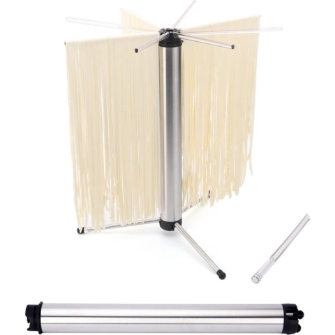 Noodle Dryer for up to 3 kg Pasta, Compact for Easy Storage, Quick Setup, Rotary System & Easy to Transfer, Non-Slip Feet, Removable for Easy Cleaning