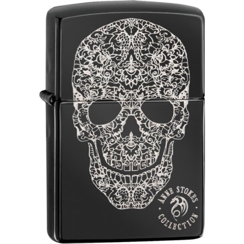 Aansteker Zippo Anne Stokes Skull