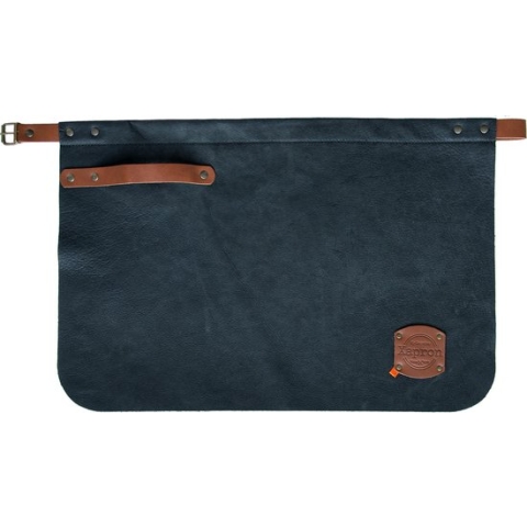 Xapron luxe leren sloof Utah - kleur Black (zwart)