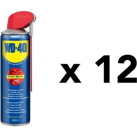 WD-40 31137/EU Multispray met smart straw - 450 ml - 12 stuks