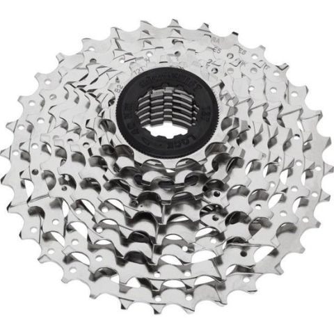 10 speed Race cassette 11-28 275gr Microshift chroom PREMIUM QUALITY 100% 10V Shimano/Sram compatibel sprochet
