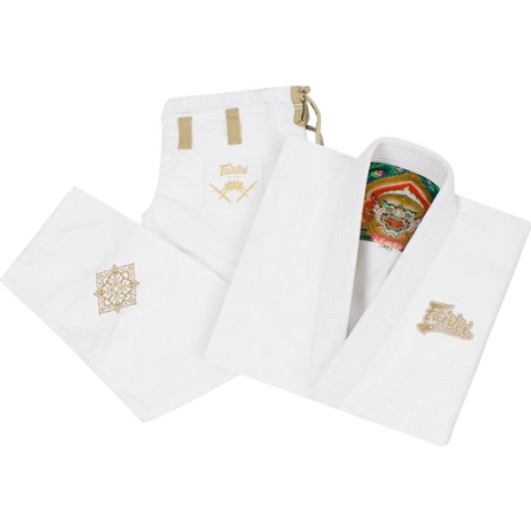 Fairtex BJJ Gi "Matchanu" - Limited Edition - wit - maat A3