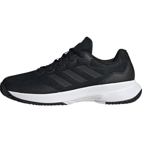 adidas Performance Gamecourt 2.0 Tennisschoenen - Unisex - Zwart- 39 1/3