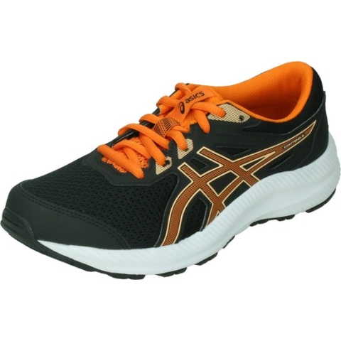 Asics contend 8 gs in de kleur zwart.