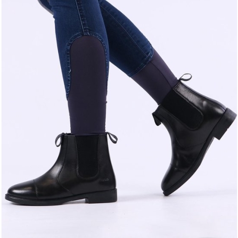 Horka Jodhpurs Leer Basic Zwart - 38