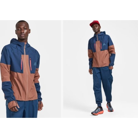 Craft - PRO Trail Hydro Jacket - Hardloopjas - Groen - Heren - Maat M