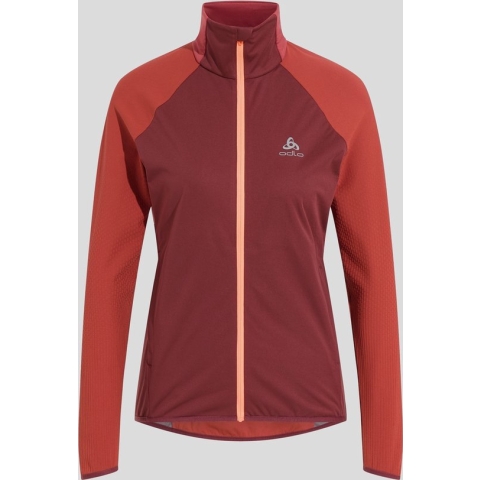 Jacket Zeroweight Warm Hybrid - kleur: Bordeaux maat: XS