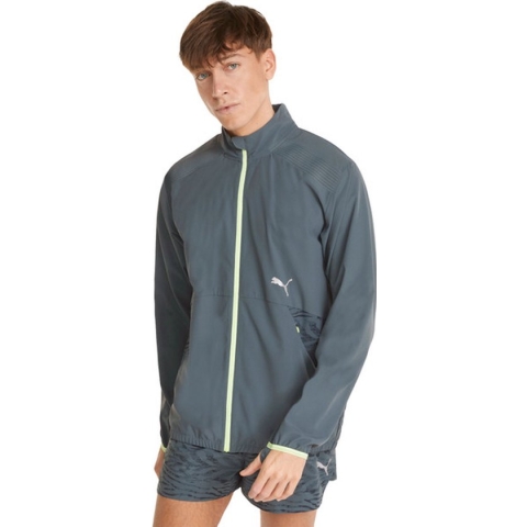 Puma Run Ultraweave Fast Jacket Heren - sportjas - donkerblauw - Mannen