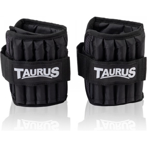 Taurus Gewichtsmanchetten 2 x 4,66 kg – Verstelbaar in gewicht – Pols en enkel gewichten – Hardlooptraining – Hardlopen – Set van 2