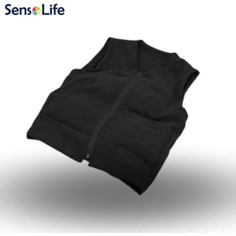 Verzwaringsvest voor kinderen - L (140 - 155 cm) - 1,90 kg - zwart