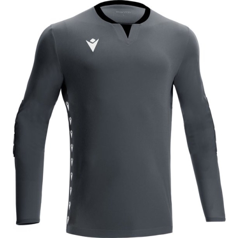 Macron Eridanus Keepershirt Lange Mouw Heren - Antraciet / Zwart | Maat: XL