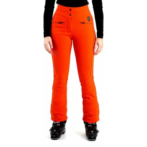 Falcon Dorothy - Wintersportbroek Voor Dames - Oranje - Maat 34