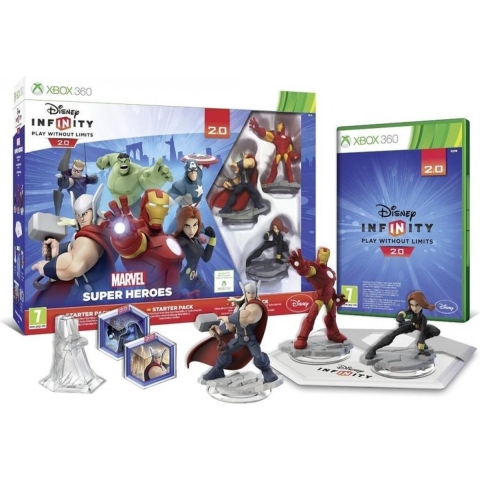 Disney Infinity 2.0 Marvel: Super Heroes Starter Pack - EN/ES/PT (Xbox 360)