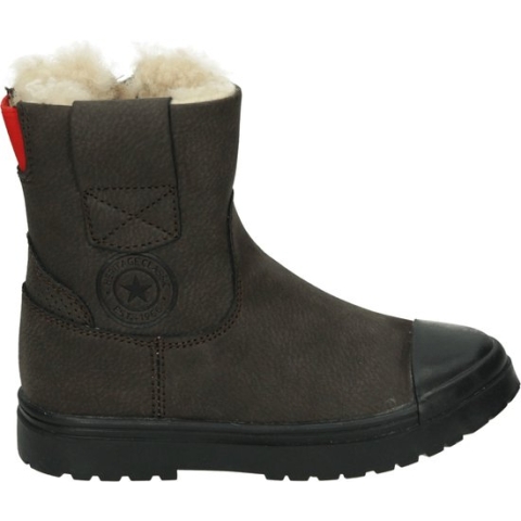 Enkelboots | Jongens | Dark Brown | Schapenwol | Shoesme | Maat 29