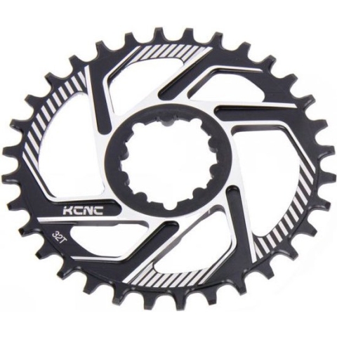 KCNC MTB Oval Direct Mount Voor Sram 3 Mm Offset Kettingblad - Black - 30t