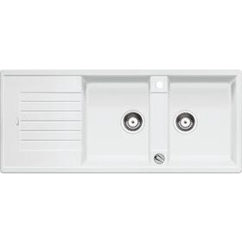 Blanco Spoelbak Zia 8S SGR wit man. | Spoelbakken&Kranen | Keuken&Koken - Inbouwapparatuur | 515597
