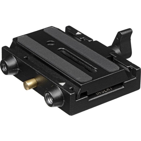 Manfrotto 577 QR Adapter met 501PL Sliding Plate | Snelkoppelingsplaten | Fotografie - Statieven | 577