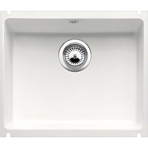 Blanco Spoelbak Subline 500-U CER. kristalwit man. | Spoelbakken&Kranen | Keuken&Koken - Inbouwapparatuur | 514506